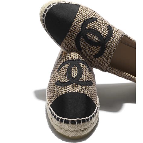 chanel replica espadrilles|chanel espadrilles tweed.